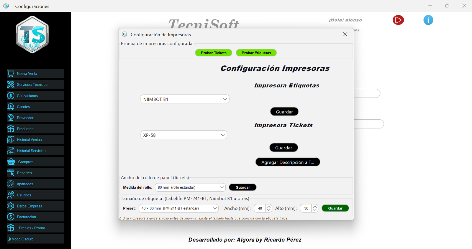 Configuracion de Impresoras